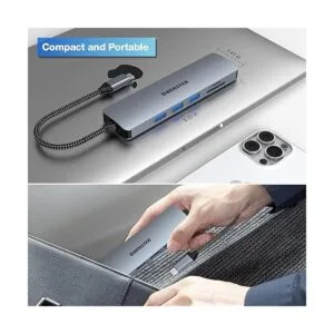 Hub USB C para MacBook ProAir adaptador USB C_6