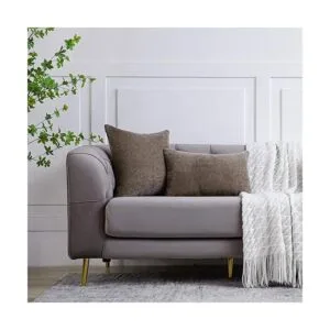 Fundas de cojín Anickal juego de 2 fundas de felpa_3