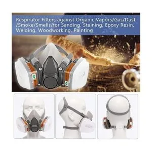 Funda facial reutilizable para respirador con filtros_6