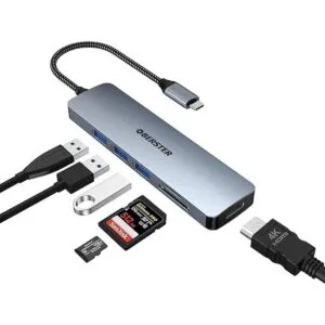 Hub USB C para MacBook ProAir adaptador USB C_1