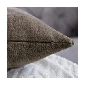 Fundas de cojín Anickal juego de 2 fundas de felpa_4