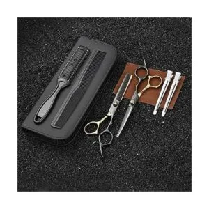 Fcysy Kit de tijeras de corte de pelo juego de tijeras_6