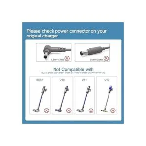 Cargador de repuesto para cargador Dyson compatible con_5