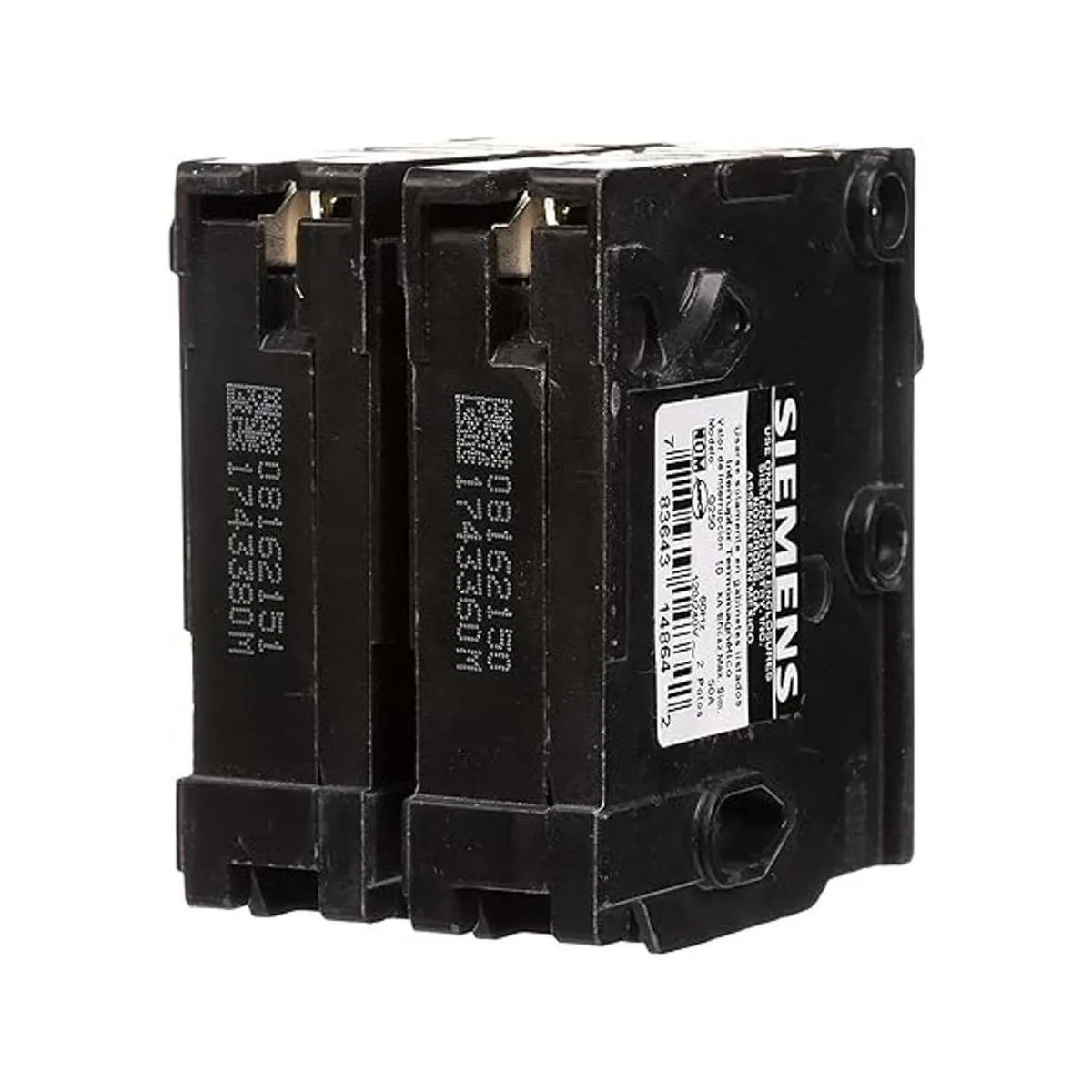 Q250 Interruptor de 50 amperios de doble polo tipo QP_4