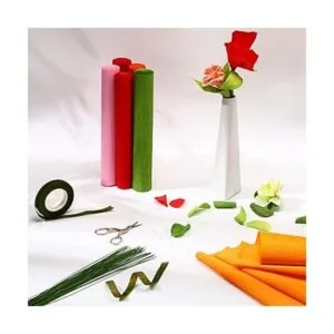 Gersoniel 57 piezas de papel crepé para bricolaje 6_6