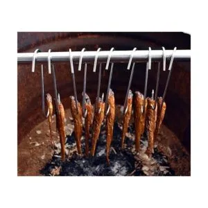 Alele 20 ganchos para carne ganchos de carnicero de acero_5