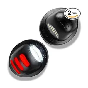 MAXHAWK Tubo de neón rojo OLED de xenón blanco completo_1