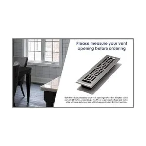 Placa embellecedora cromada Decor Grates con ornamento_5