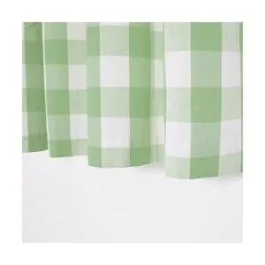 Paquete de 2 cenefas a cuadros de búfalo para ventanas_5