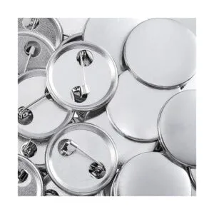 600 piezas de suministros para hacer botones en blanco_5