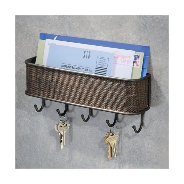 iDesign Twillo Soporte para correo y llaves organizador_2