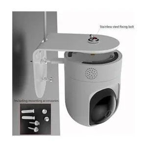 Teccle Soporte de pared de metal para Eufy Security Solo_3