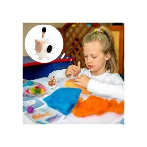 Kit de fieltro de aguja manual para principiantes con_6