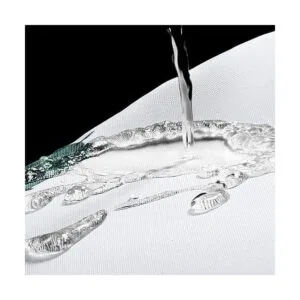 Cortina de ducha rústica elegante con tulipán de color_4