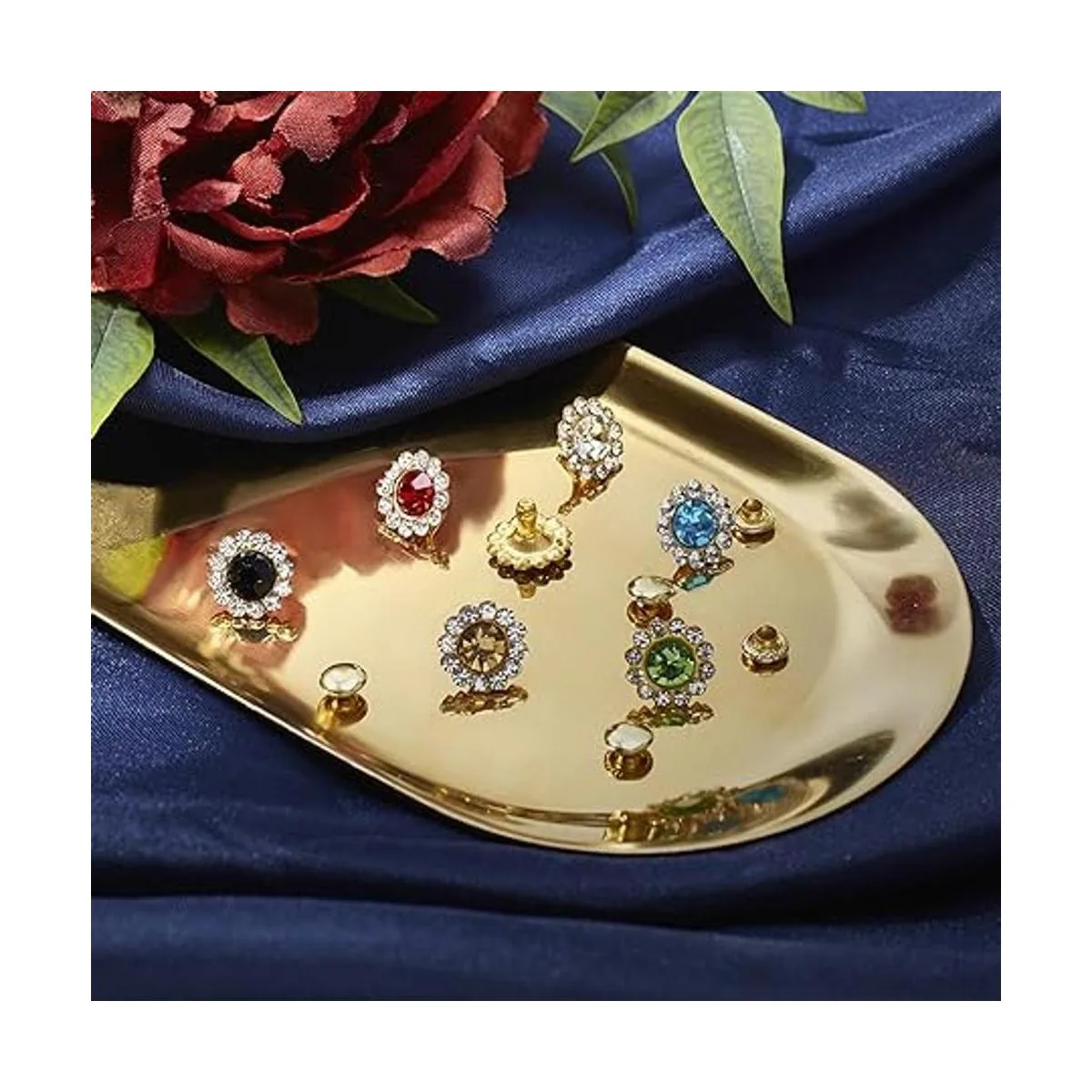 WADORN 120 juegos de remaches de diamantes de imitación de_4