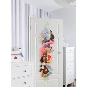 2 cadenas colgantes de algodón bohemio con animales de_3