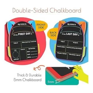 Funcils Letrero para el primer y último día de escuela 11_3