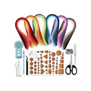 Kit de papel picado con tiras de 30 colores 600 tiras y 8_1