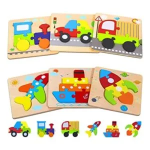 Rompecabezas de madera para niños de 1 2 3 años 6_1