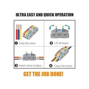 Tuercas de conectores de alambre 25 unidades 3_6