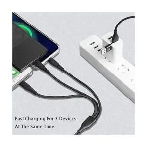 LHJRY Cable de carga USB AC a múltiple paquete de 3_4