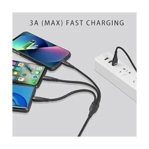 LHJRY Cable de carga USB AC a múltiple paquete de 3_2