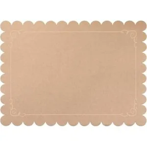 Paquete de 100 manteles individuales desechables de papel_6