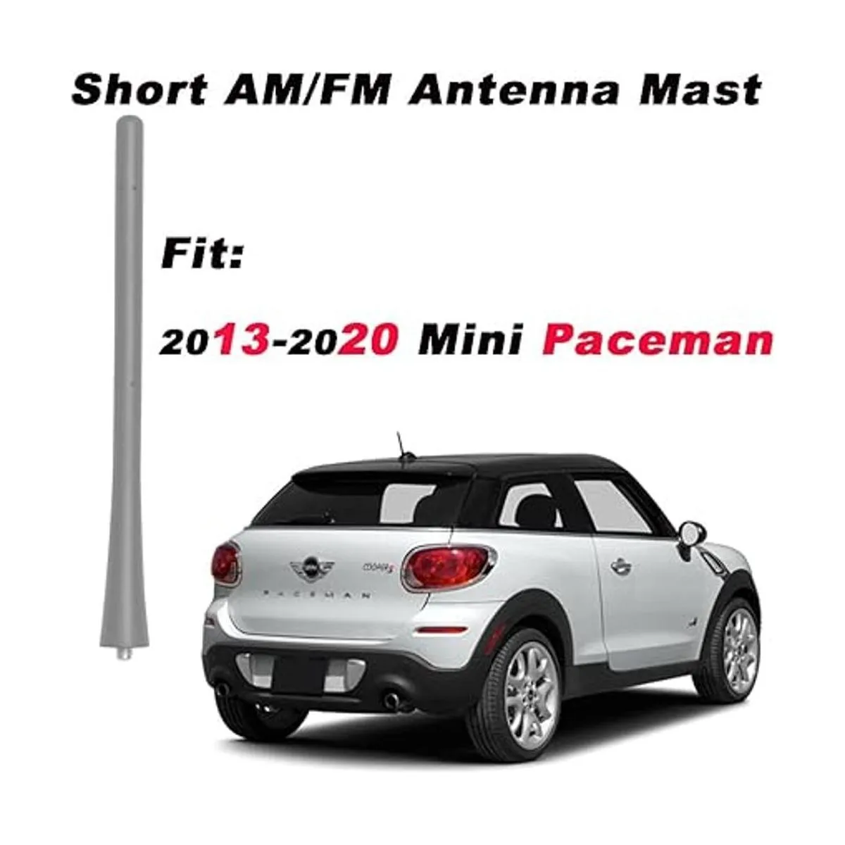 Mástil de antena de radio de 7 pulgadas compatible con_6