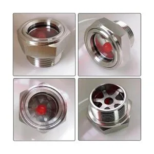 Cristal de mira de aceite de acero inoxidable de 12_3