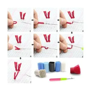 Finphoon Kits de gancho de pestillo para adultos kit de_4