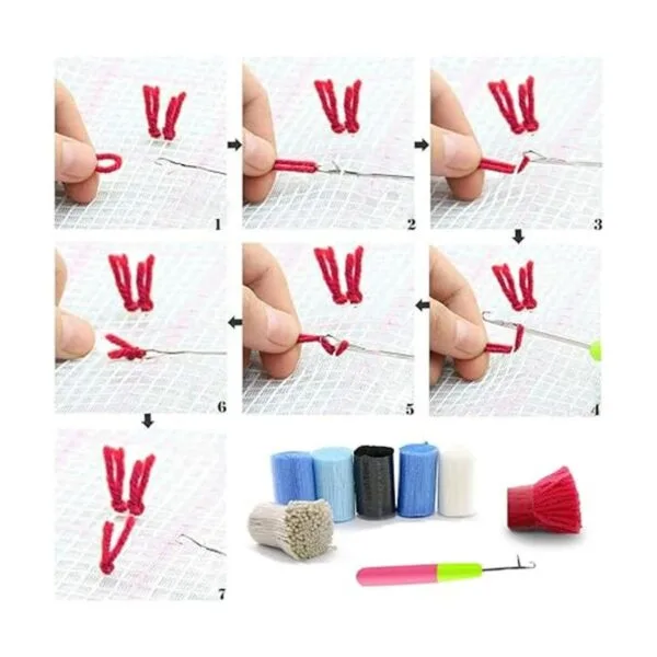 Finphoon Kits de gancho de pestillo para adultos kit de_4