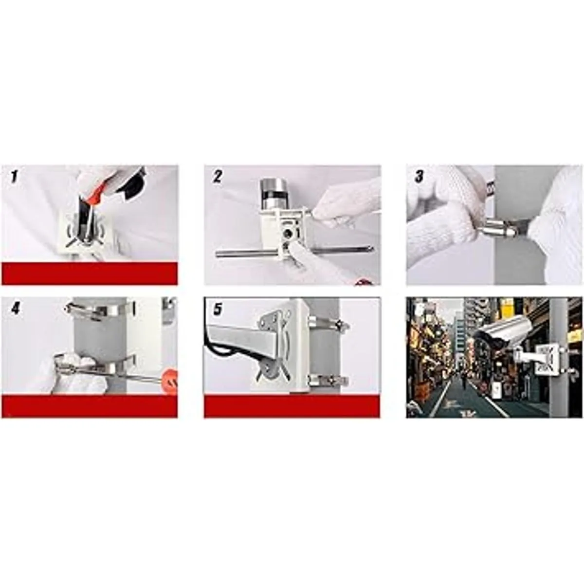 Adaptador universal de montaje en poste vertical con 2_5