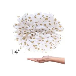 Vidal Crafts Kit de 20 pompones de papel de seda flores_4