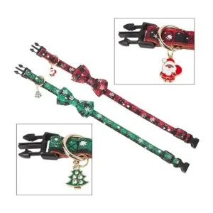 ADOGGYGO Collar de Navidad para perros pequeños medianos_5