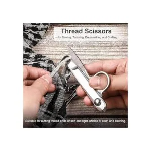 2 piezas tijeras de coser hilo francotiradores mini pinzas_4