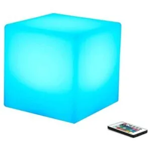 Borelor Luz LED tipo cubo recargable de 4 pulgadas y_1