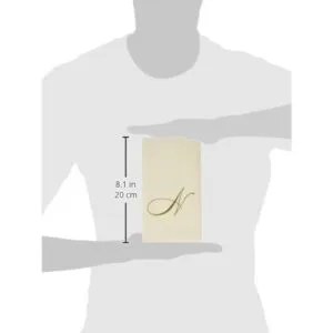 Caspari White Pearl Paper Linen Toallas de invitados con_2