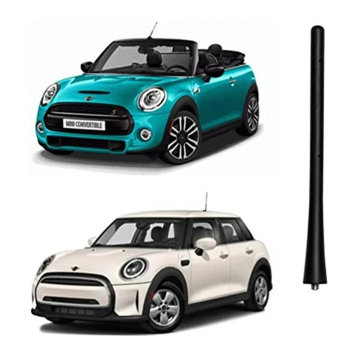 Mástil de antena de radio de 7 pulgadas compatible con_1