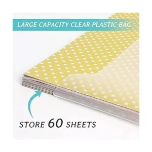 Caydo 12 piezas de almacenamiento de papel para álbumes de_3