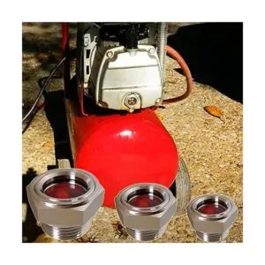 Cristal de mira de aceite de acero inoxidable de 12_7