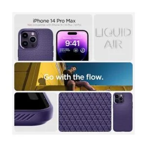 Spigen Liquid Air Armor Funda diseñada para iPhone 14 Pro_2