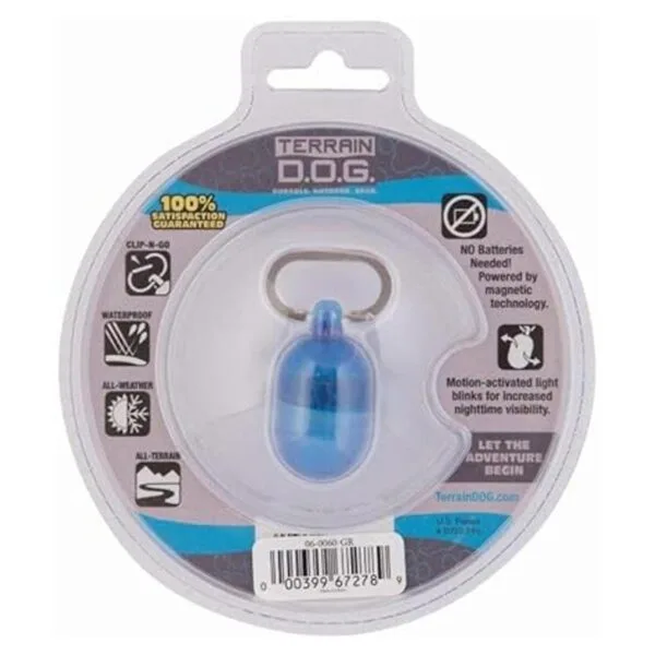 Luz para collar de perro luz impermeable luz activada_2