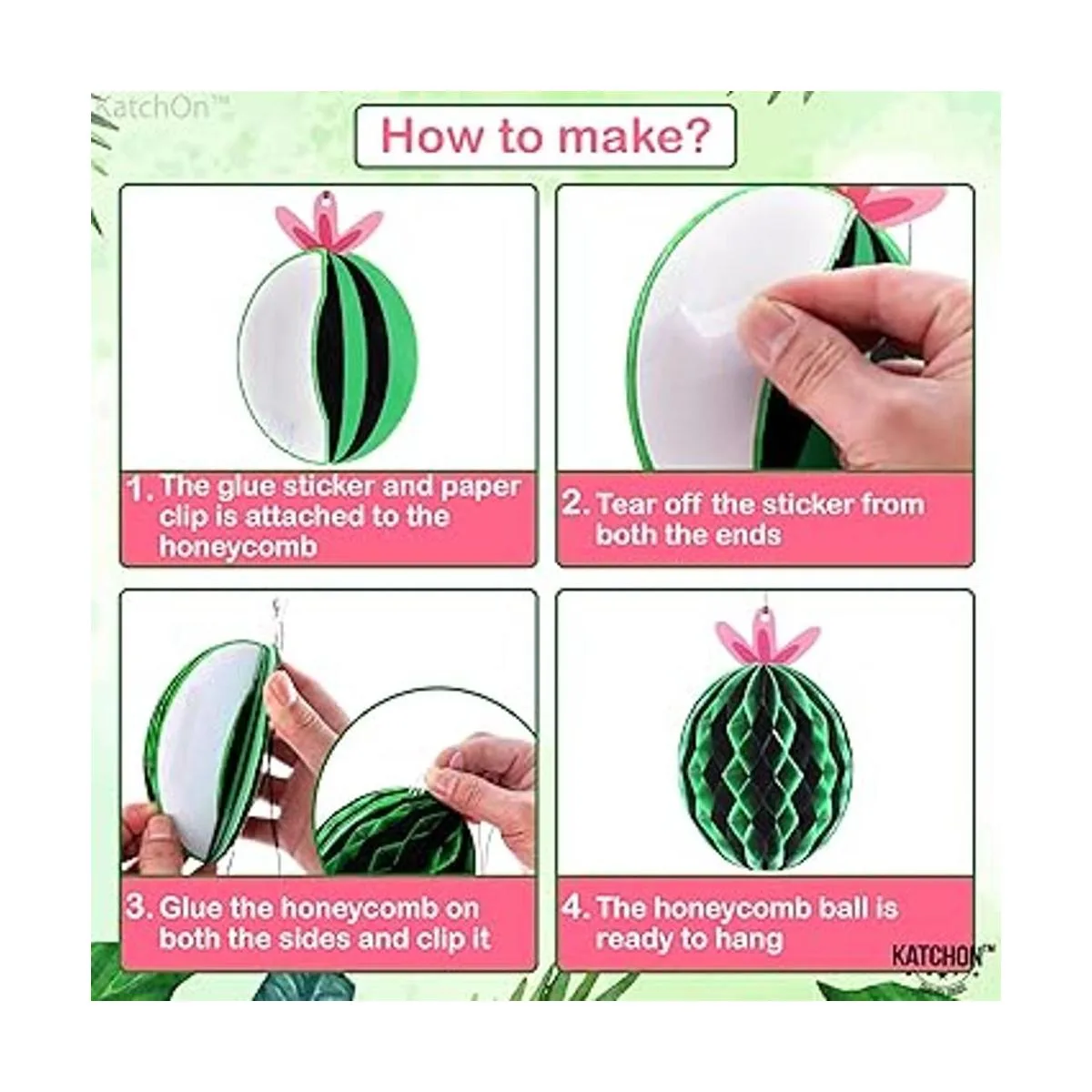 Centros de mesa Green Fiesta de cactus para mesas 10_6