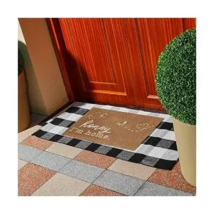 Bee Welcome Mats Tapete de bienvenida para interiores y_5