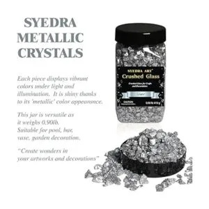 Syedra Vidrio triturado para manualidades chips_3