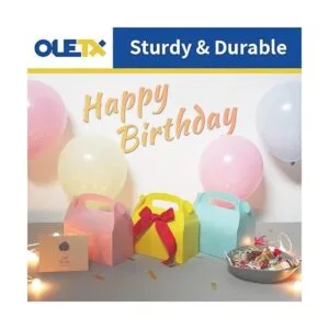 Oletx Paquete de 30 cajas de regalo de fiesta color rosa_2