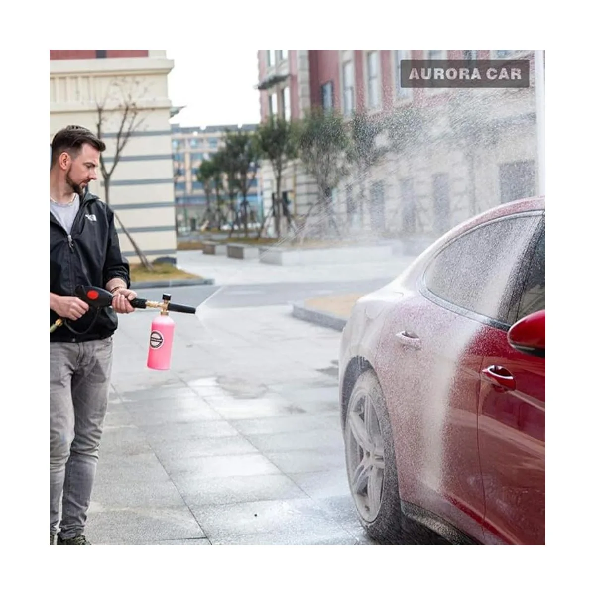 El cañón de espuma AURORA CAR se utiliza para de_2