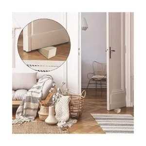 6 piezas de tope de puerta antideslizante de madera para_6