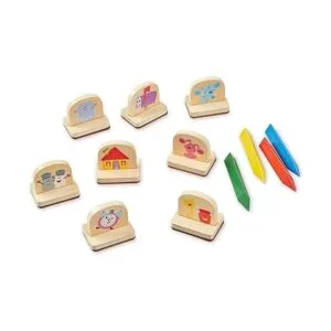 Melissa Doug Blues Clues You Sellos de mango de_6