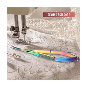 Shynai 2 tijeras de costura bordadas de 4.7 pulgadas_5